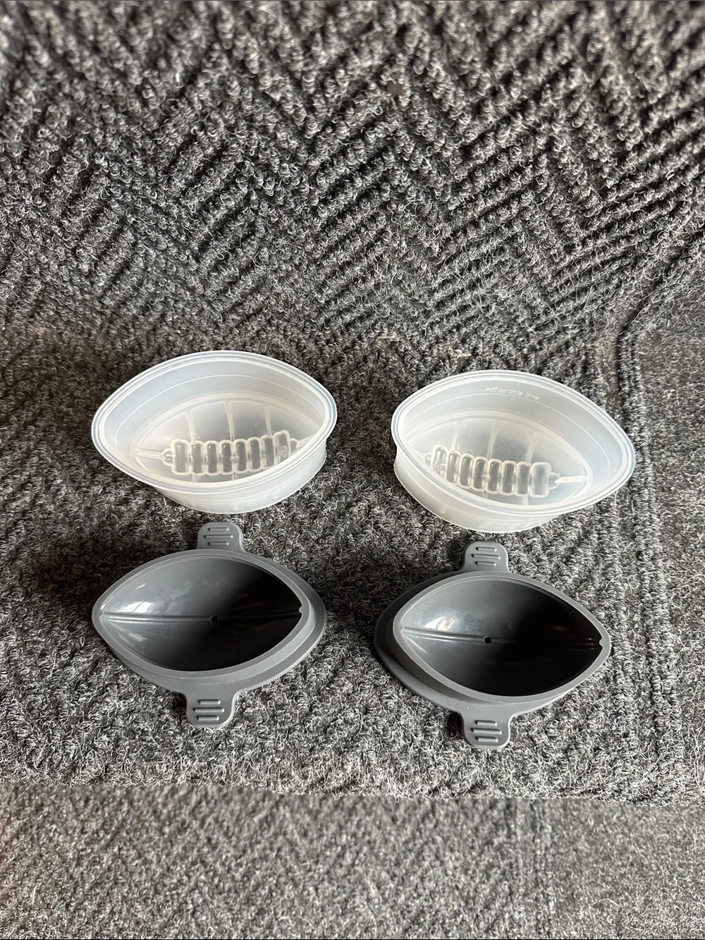 Football Shaped Ice Cube Molds